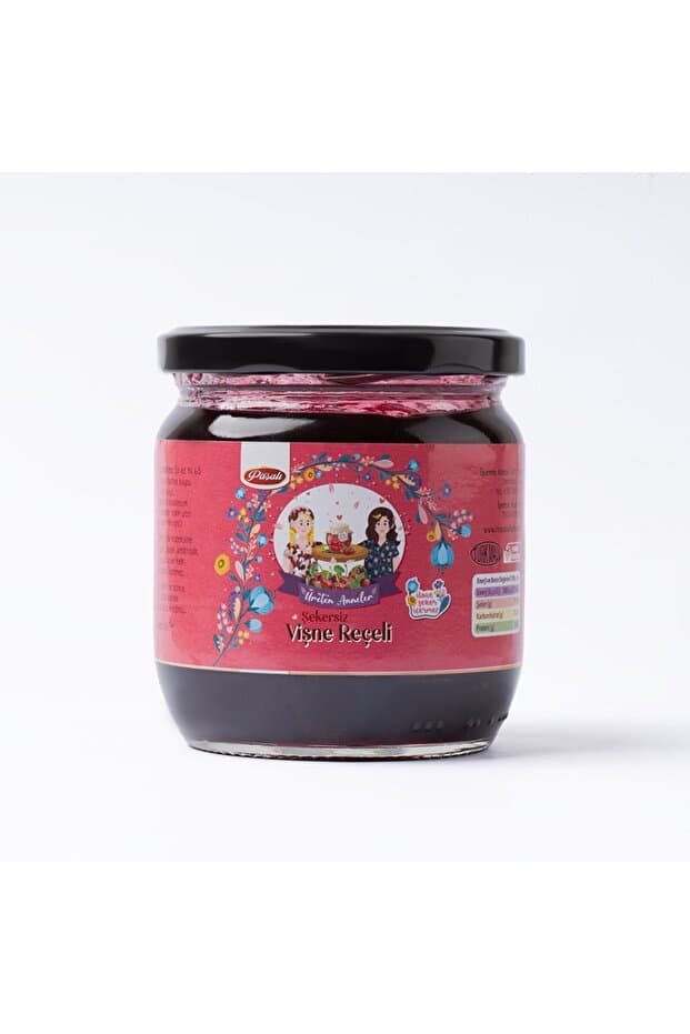 Şekersiz Vişne Reçeli 450 gr ( 10.ay )