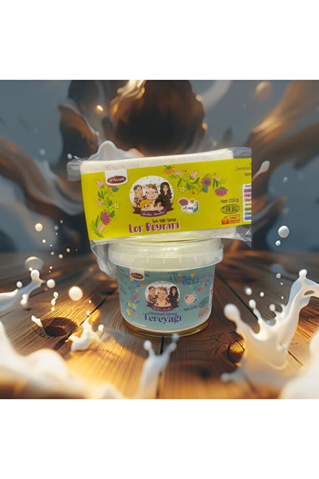 ÜRETEN ANNELER Tuzsuz Vakumlu Lor Peyniri - Yayık Tereyağ Tuzsuz