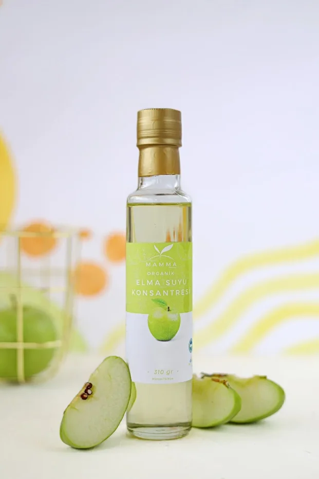 Organik Elma Suyu Konsantresi