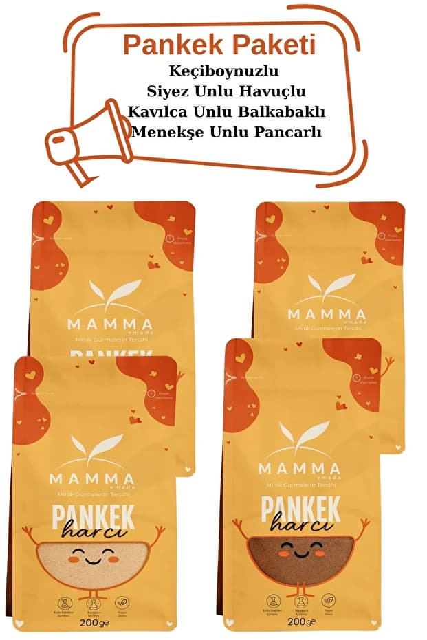 Mamma Pankek Paketi (4x200gr)