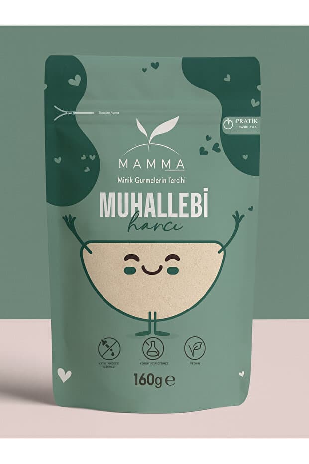 Mamma Emada Siyez Unlu Elmalı Muhallebi Harcı 6 Ay