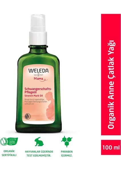 Weleda Anne Bakım Yağı 100 Ml