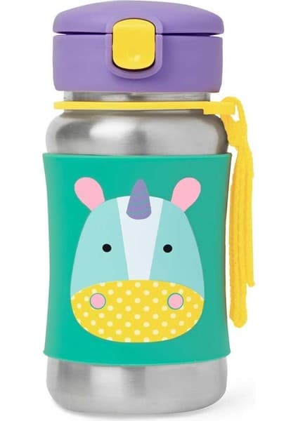 Skip Hop Skiphop Zoo Pipetli Paslanmaz Çelik Suluk Unicorn