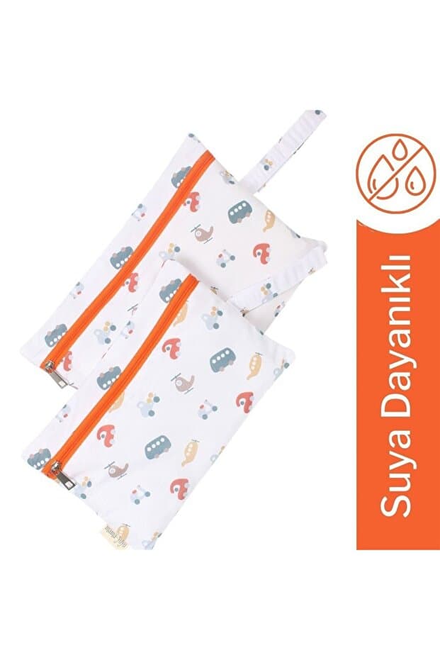 Temiz & Islak/kirli 2'li Çanta Seti Beepsy (ARABALAR)