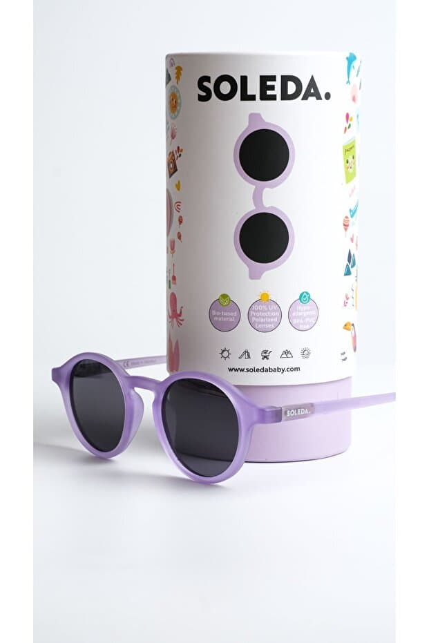 SOLEDA 3-6 Yaş Çocuk Güneş Gözlüğü Purple