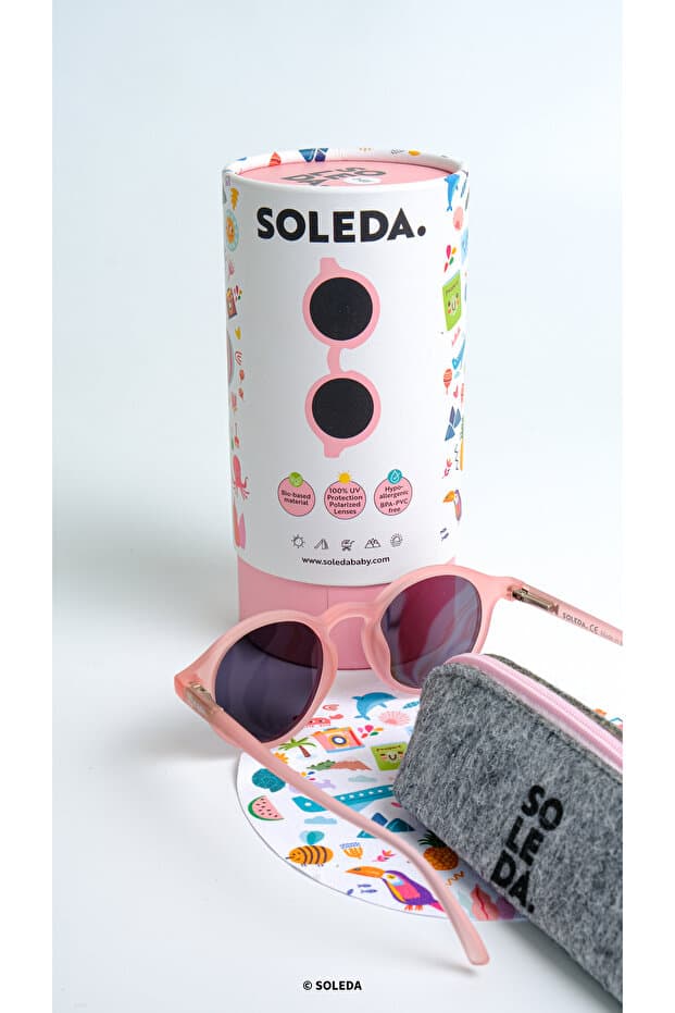 3-6 Yaş Çocuk Güneş Gözlüğü Candy Pink