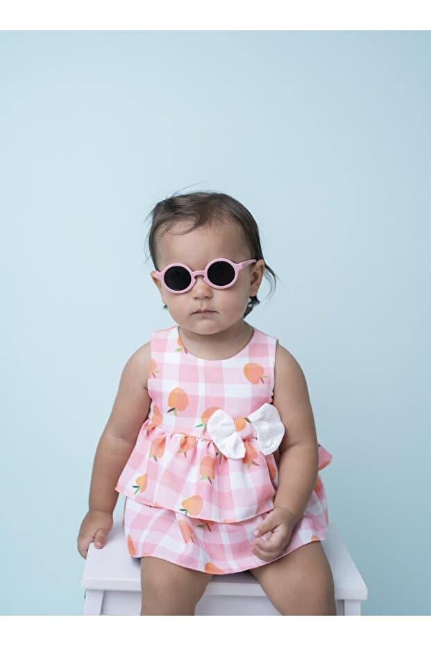 12-36 Ay Bebek Güneş Gözlüğü Baby Pink