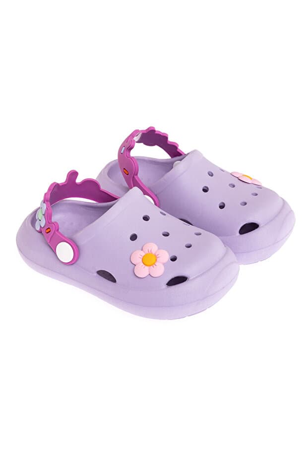 Novelido Kız Bebek Sandalet Mor