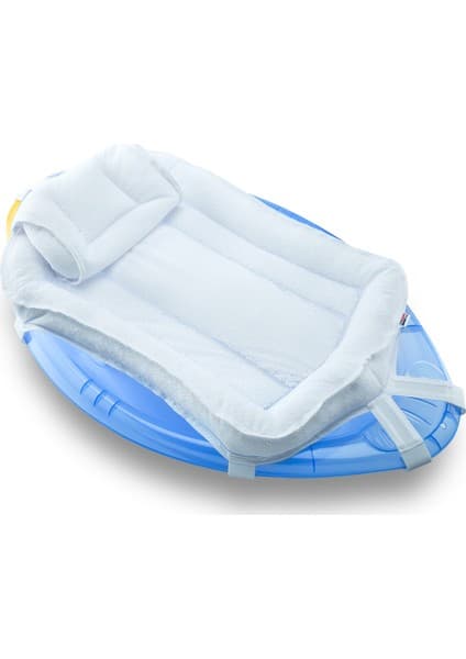 Mor Bebe Bebek Banyo Küvet Filesi Köpüklü Lüks (Katlanır Küvetlere Uyumludur)