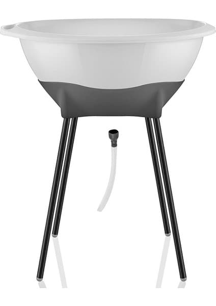 Babyjem Elegant Ayaklı Küvet Beyaz