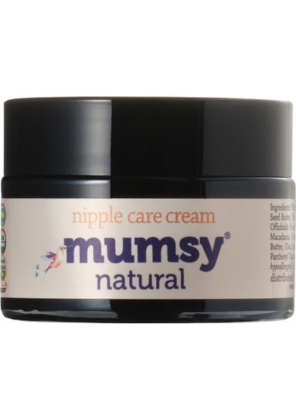 Mumsy Natural Göğüs Ucu Bakım Kremi 30 ml Organik Bitkisel Formül Çatlak ve Tahriş Karşıtı Dermatolojik Onaylı