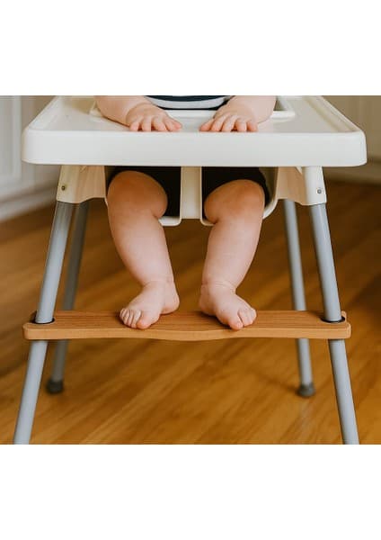Bebek Özel Mama Sandalyesi Ayak Koyma Desteği - Ikea, E Bebek Baby Plus Star, Faros Orzo Uyumlu