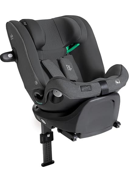 Joie i-Spin XL Oto Koltuğu Isofixli, 360 Derece Dönebilen, I-Size, ADAC Testli Oto Koltuğu, Ebony