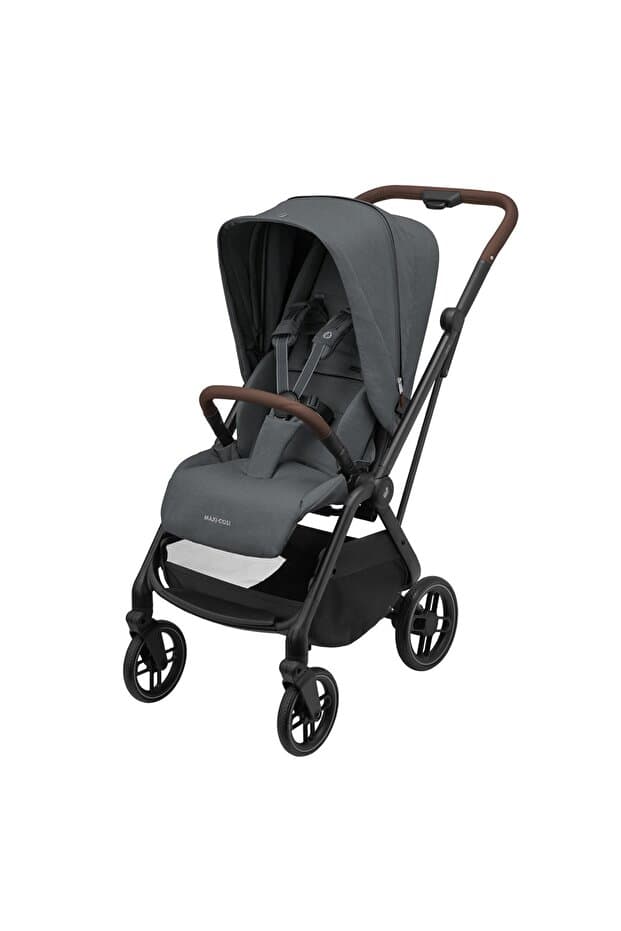 Maxi-Cosi Leona 2 Çift Yönlü Uzatılabilir Sırt Desteği Tam Yatabilir Bebek Arabası Twillic Graphite