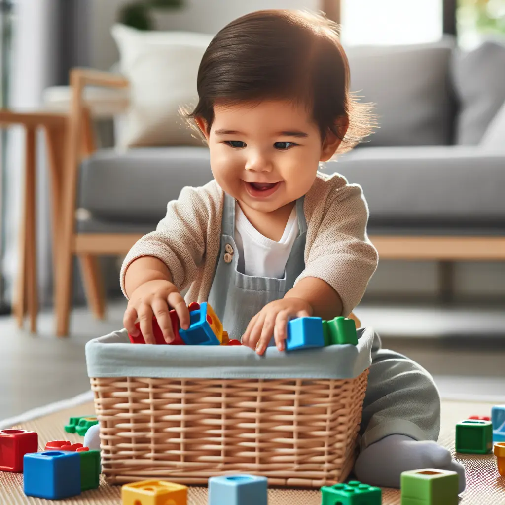 11 Aylık Bebek Gelişimi İçin Harika Bir Oyun: Doldur-Boşalt İstasyonu