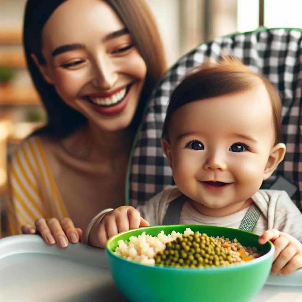 9 Aylık Bebekler İçin Demir Deposu: Bulgurlu ve Tavuklu Yeşil Mercimek