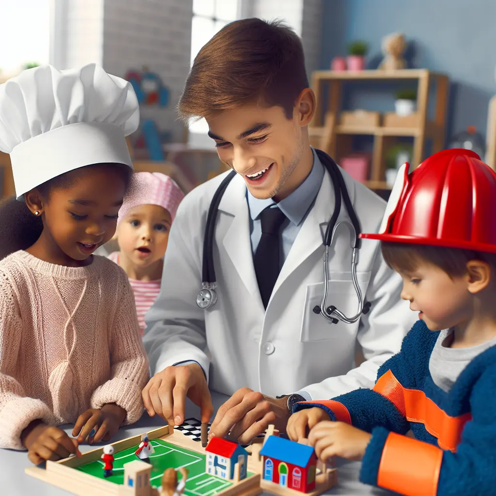 Hayal Gücünden Gerçeğe: Evcilik ve Meslek Oyunlarının Çocuk Gelişimindeki Rolü