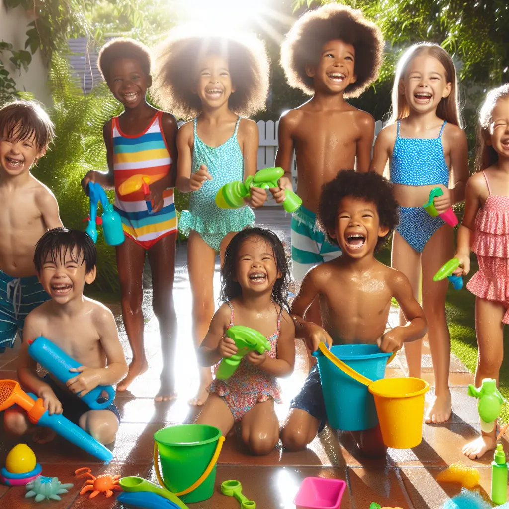 Yaz Sıcağında Serinleten Eğlence: Çocuklar İçin Yaratıcı Su Oyunu Fikirleri