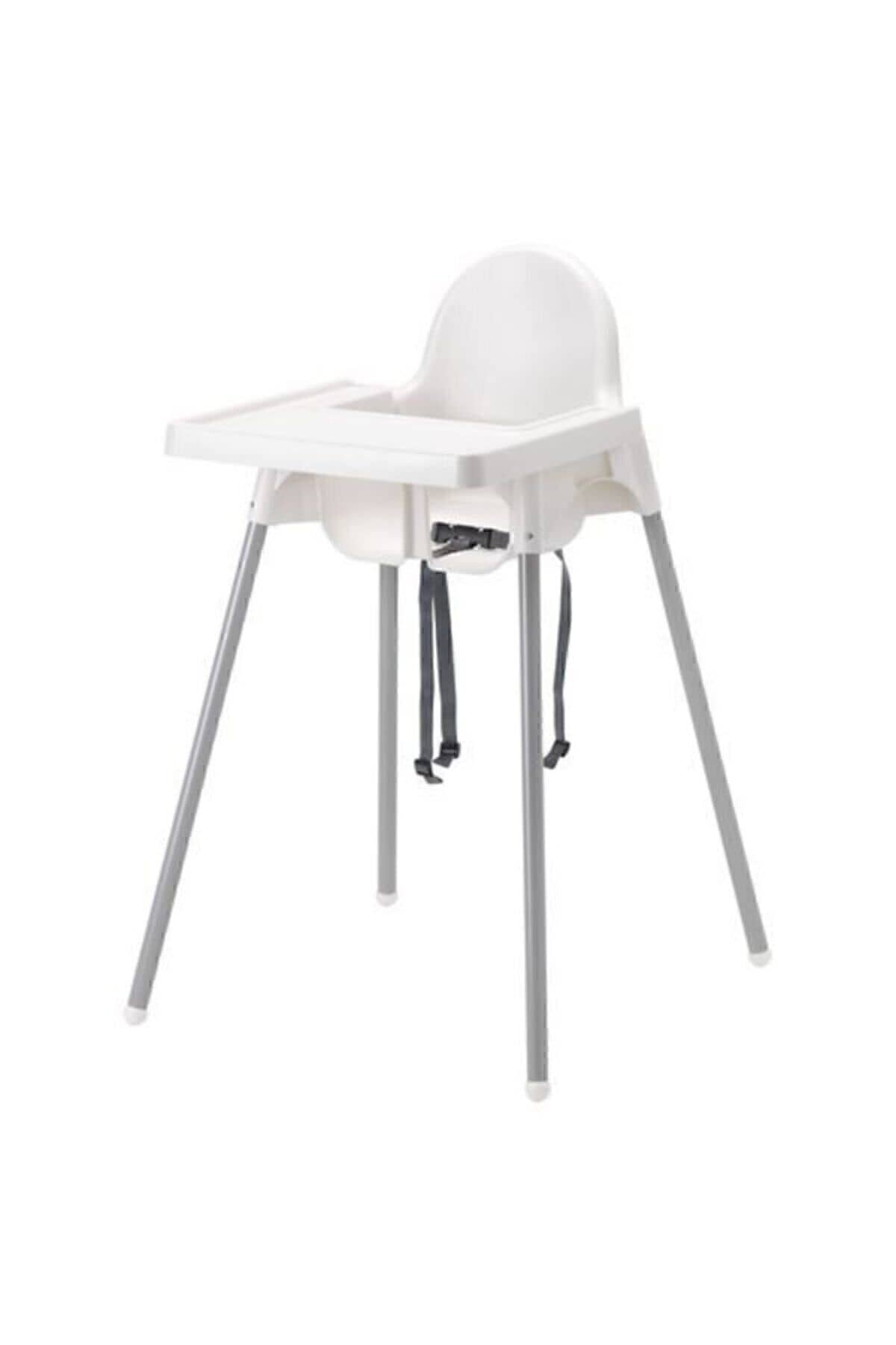 IKEA Unisex Beyaz Antilop Tepsili Mama Sandalyesi ürün görseli