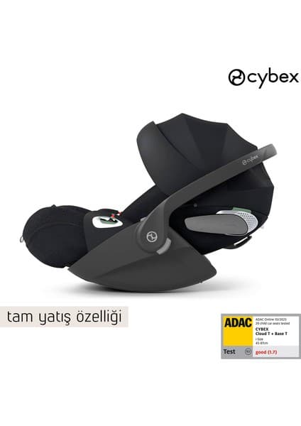 Cybex Cloud T Isize (Adac Ödüllü Tam Yatışlı Bebek Puset Ana Kucağı 0-13 Kg)