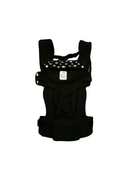 Solomombaby Her Yöne Siyah Ergonomik Kanguru