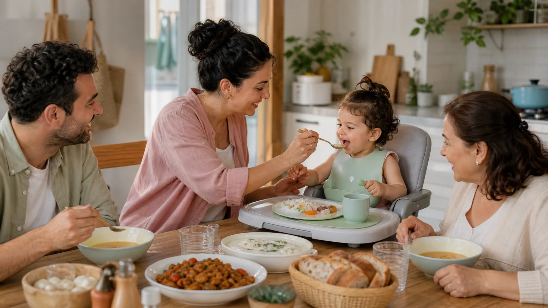 Aile sofrasına geçiş seti rehber görseli